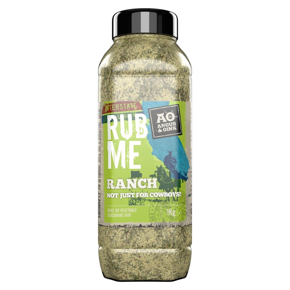 Angus & Oink Rub Me Ranch - Dressing or BBQ Seasoning POD 1Kg