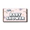 Baby Shower Girl Chocolate Bar with Novelty Joke Wrapper - Funny Rude Gift Birthday Present (Chocolate Included) view 1