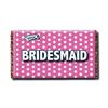 Bridesmaid Chocolate Bar with Novelty Joke Wrapper - Funny Rude Gift Birthday Present (Chocolate Included) view 1