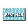 Best Man Chocolate Bar with Novelty Joke Wrapper - Funny Rude Gift Birthday Present (Chocolate Included) view 1