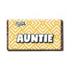 Auntie Chocolate Bar with Novelty Joke Wrapper - Funny Rude Gift Birthday Present (Chocolate Included) view 1