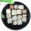 100g Natural Picasso Stone Quartz Crystal Cube Rocks Stones Polished Natural Stones and Minerals