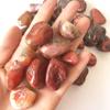 100g Natural Big South Red Agate Gravel Original Stone Mineral Rough Gemstone Natural Stones and Minerals view 2
