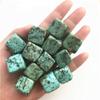 100g Natural African Green Turquoise Gravel Bulk Tumbled Stones Cube Crystal Reiki Natural Stones and Minerals view 3