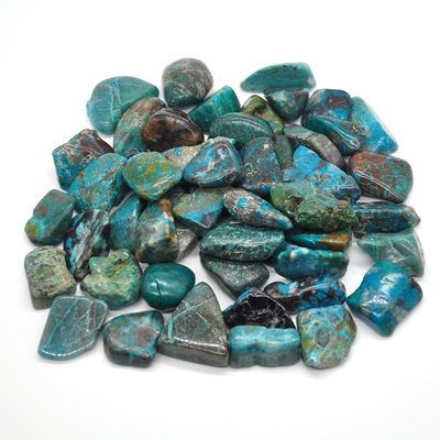 100g Natural Chrysocolla Tumbled Stones Bulk Crystals Reiki Polished Gemstones Gem Raw Aquarium Decoration Minerals-100g