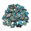 100g Natural Chrysocolla Tumbled Stones Bulk Crystals Reiki Polished Gemstones Gem Raw Aquarium Decoration Minerals-100g view 2