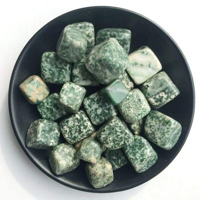 100g Natural Green Tumbled Stone Irregular Polishing Rock and Quartz Natural Stones and Minerals