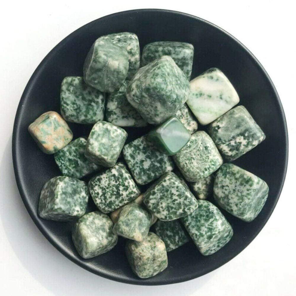 100g Natural Green Tumbled Stone Irregular Polishing Rock and Quartz Natural Stones and Minerals