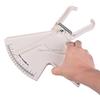 0-80mm Convenient Professional Slim Guide Skinfold Caliper Measure Body Fat Tester Analyzer Measurement Keep Health Fitness-Red view 3