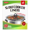 10 Count Slow Cooker Liners by ECOOPTS | Large Cooking Bags Fit 3-8.5 Quarts (10 Bags) view 1