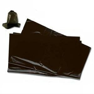 10 Strong Heavy Duty Black Refuse Sacks 18"x29"x39"