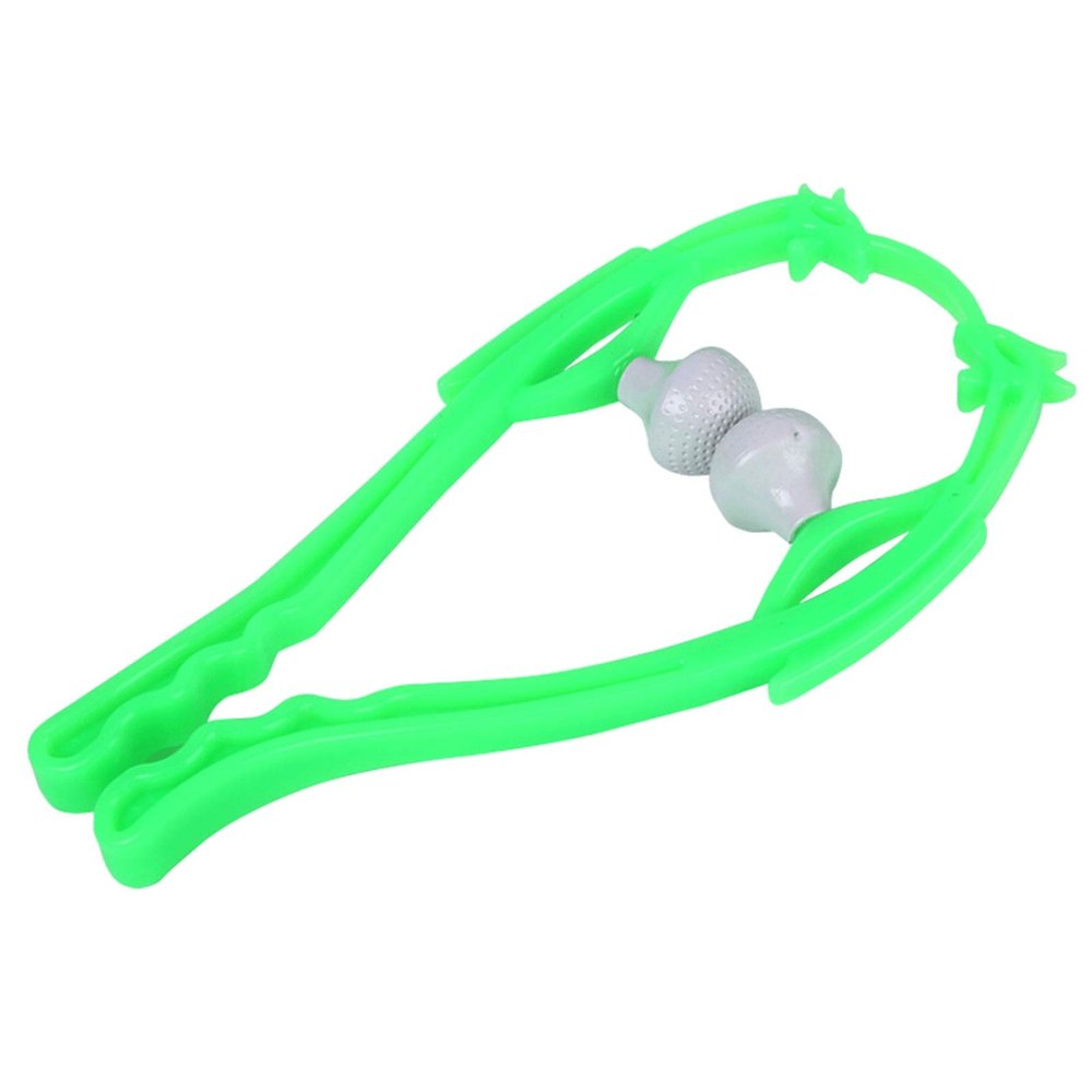 Lightweight Neck Massager Manual Neck Massager Ergonomic Handle Design Cervical Spine and Shoulder Massager, U-shaped for Home and Office Use In Three Colors Manual Trigger Point Massager