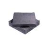 Fato - Dry Paper Napkins, Airlaid, Fabric Effect, Pack of 50, Size 40 x 40 cm Folded in 4, Titanium Black Design view 3