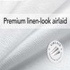 Fato - Dry Paper Napkins, Airlaid, Fabric Effect, Pack of 50, Size 40 x 40 cm Folded in 4, Titanium Black Design view 4