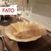 Fato - Dry Paper Napkins, Airlaid, Fabric Effect, Pack of 50 Napkins, Size 40x40 Folded in 4, Bombay Cappuccino Decoration view 2