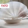 Fato - Dry Paper Napkins, Airlaid, Fabric Effect, Pack of 50 Napkins, Size 40x40 Folded in 4, Bombay Cappuccino Decoration view 3