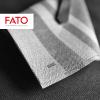 Fato - Dry Paper Napkins, airlaid, Fabric Effect, Pack of 50, Napkins, Size 40 x 40 Folded in 4, Black Tweed Design view 2