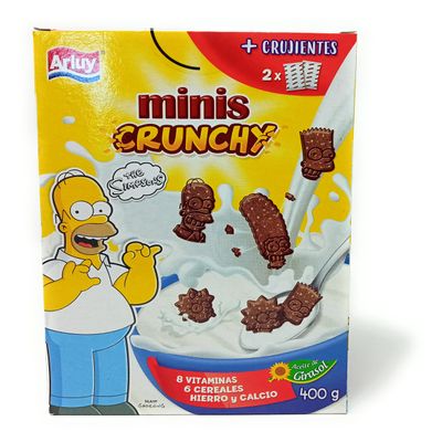 Minis Crunchy Arluy Multivitami 2x200g 400g