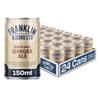 Franklin & Sons 1886 Original Ginger Ale | 24 x 150ml Can Case | Traditional recipes dating back to 1886 | All natural ingredients | Refreshing Ginger Zing | Light & full of flavour | Premium Mixer view 1