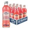 Franklin & Sons Rhubarb Lemonade | 12 x 275ml Bottle Case | Sharp & Sweet Rhubarb | Lake District Water | Dry Crisp Refreshing Taste | No Artificial Colours | Premium Sparkling Soft Drink | view 1