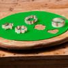 FunCakes Ready Rolled Sugar Paste Disc Spring Green, Delicious Vanilla Flavour, Already Rolled 36 cm Round and 3 mm Thick, 430 g view 3
