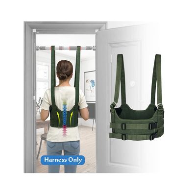 Back Stretcher Decompression Belt Lumbar Traction Spinal Decompression Harness (L)