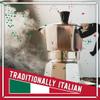 Art Of Moka Strong Moka Ground Coffee - Medium Roast - For Italian Moka Stovetop Pot Coffee Makers Caffe di Como - Strength 3-227g view 4