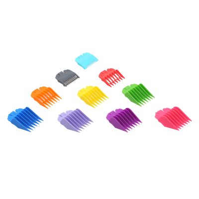 Zwbfu 10PCS Hair Clipper Guide Comb Set for Wahl Hair Clippers Limit Combs Hair Trimmer Guards Attachments Hair Salon Tool Set Limit Combs