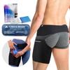 Always Ready Groin Support with Hot & Cold Gel Pack for Thigh, Hip, Hamstring, Strains, Sprains, Pain Relief, Sciatic Nerve Pain, Adjustable Compression Wrap, Men & Women (XS-S) view 1