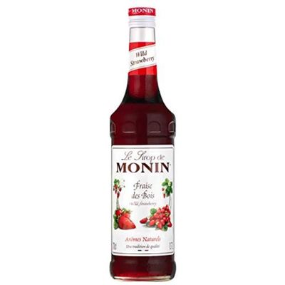 Monin Wild Strawberry Syrup 70cl Case of 6