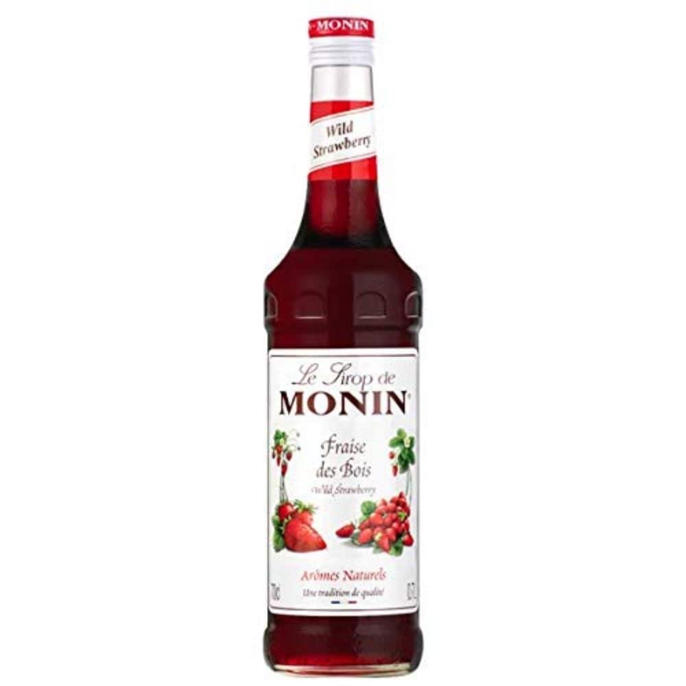 Monin Wild Strawberry Syrup 70cl Case of 6