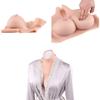 DHRH Medical Silicone Boobs Breasts Round Neck E Cup Soft Artificial Breast for Crossdresser Cosplay (Color),False Breasts for Crossdresser view 1