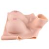 DHRH Medical Silicone Boobs Breasts Round Neck E Cup Soft Artificial Breast for Crossdresser Cosplay (Color),False Breasts for Crossdresser view 4