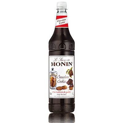 Monin Chocolate Cookie Syrup 1ltr Case of 4