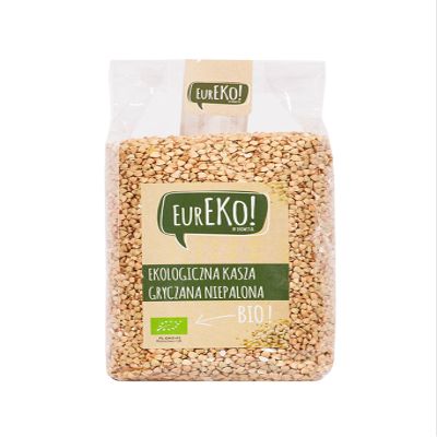 Buckwheat Groats not Roasted BIO 500 g Eureko