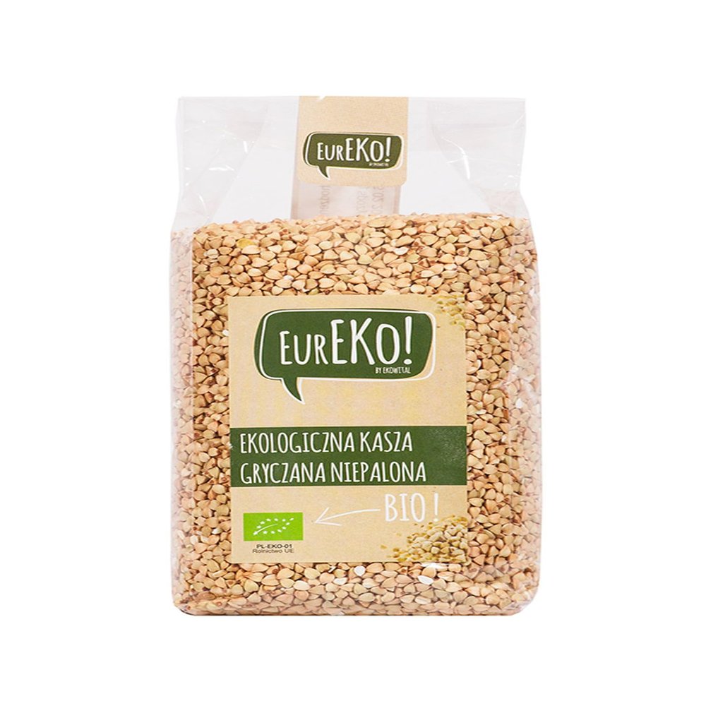 Buckwheat Groats not Roasted BIO 500 g Eureko