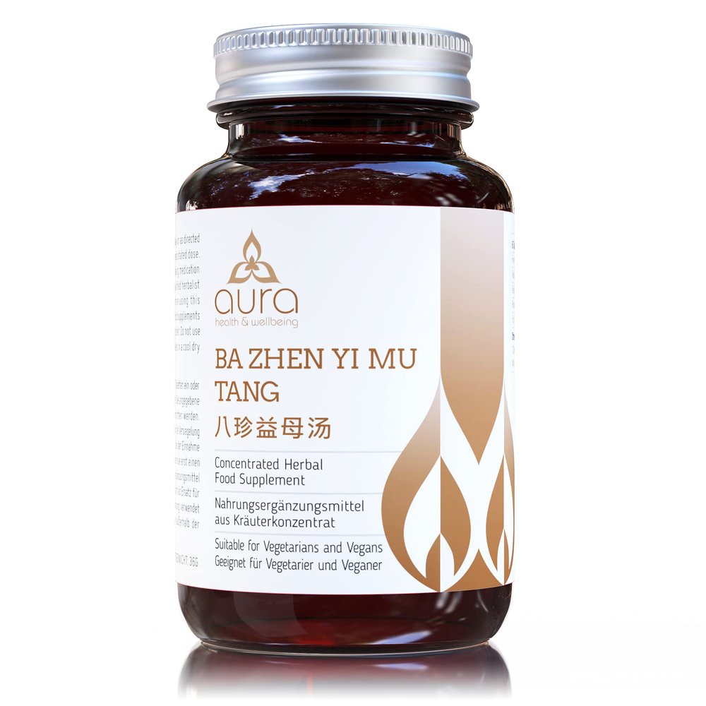 Ba Zhen Yi Mu Tang  (Eight Treasure Motherwort), 5:1 Concentration Ratio, 4-9x More Concentrated Than Other Brands, Vegan Friendly, Gluten-Free, Non-GMO, Authentic Natural Herbs, 60 Tablets
