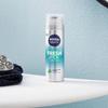 NIVEA MEN Fresh Kick Shaving Foam (200ml) With Mint & Cactus Water - Refreshing for Men view 3