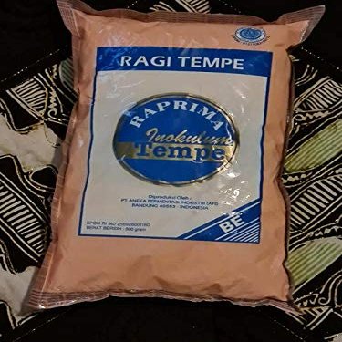 Tempeh Starter/Live Culture/Ragi Tempe/Inokulum-Non GMO-Halal 500 Gram