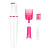 Electric Shaver, Eyebrow Trimmer Women Hair Shaver, with Detachable Cutter Heads for Men Nose Hair Remover Women view 1