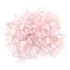Alvinlite Chips Crystal Stone Crystal Quartz Tumbled Stone Chips Irregular Shaped Stones for Home Decorative(Pink) view 1