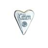 BDSM Kitten Pocket Token, BDSM Token, Sub Aftercare Token, Aftercare Submissive, Handmade, in Fine Pewter, by William Sturt view 1