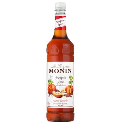 Monin Pumpkin Spice Syrup 1ltr Case of 4