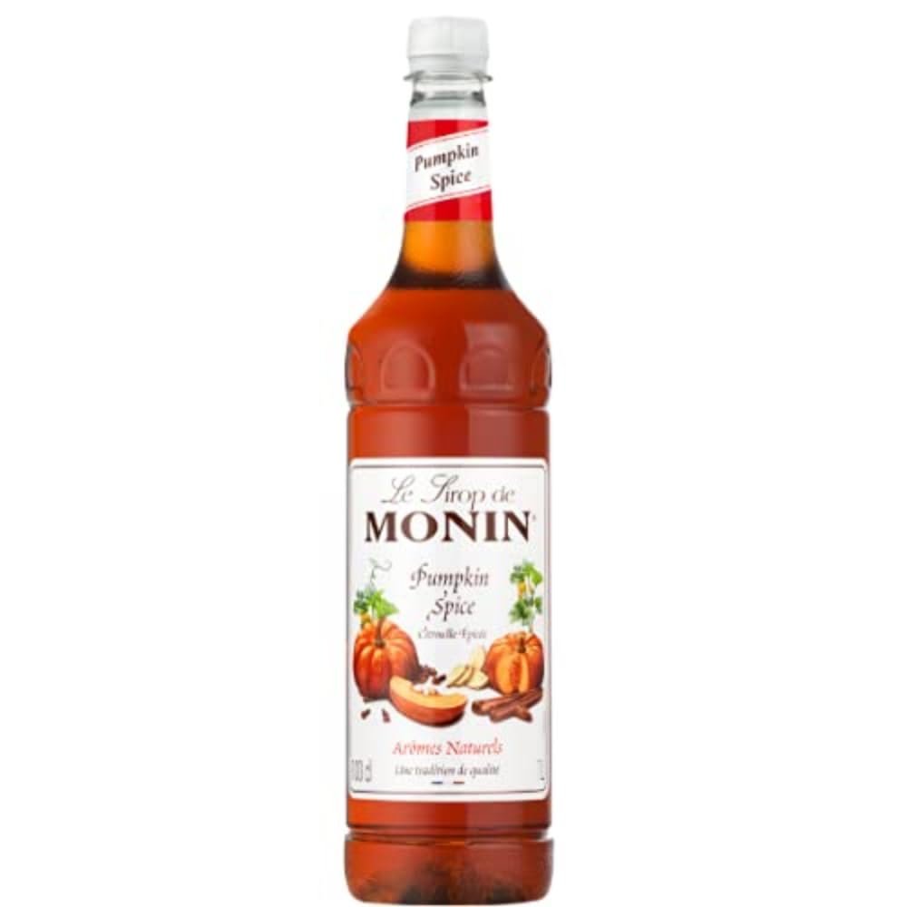 Monin Pumpkin Spice Syrup 1ltr Case of 4