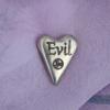 Heart Token, BDSM Sub Aftercare Token, Handmade in Fine Pewter by William Sturt view 2