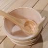 AIZYR 4L Sauna Wooden Bucket and Ladle Kit Steaming Bathroom Accessories Sauna Water Bucket for Sauna Room Tools view 4