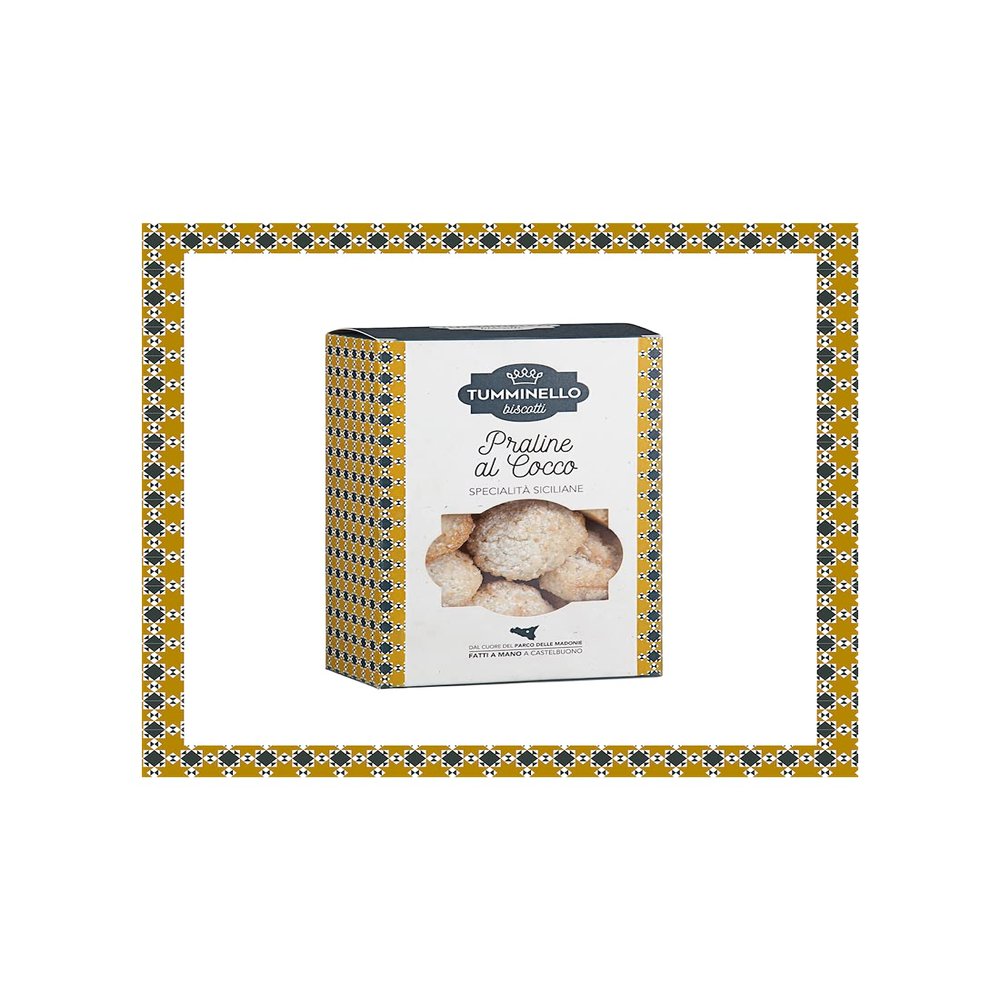 Coconut Praline Cookies - Handmade in Sicily - by Tumminello