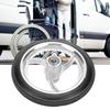 17.8cm/7in Aluminum Alloy Rehabilitation Wheel Polyurethane Non-Slip Tire 8mm / 0.3in Center Hole Diameter view 4