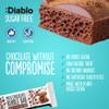 Diablo Milk Chocolate Aero Bubbles Bar - No Added Sugar, Gluten Free, Sweetened with Stevia Chocolate Bar Hamper Basket Available - Perfect for Gifting Candy Bars - 30g - 6 Pack view 4