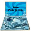 Blue Pick N Mix Sweets Gift Box Hamper Retro Sweet Present 300g - Gift Wrapped - Personalised Gift Tag Message (Just the sweets) view 1